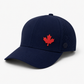 LIMITED EDITION The Lo-Pro Navy - Red Leather Patch